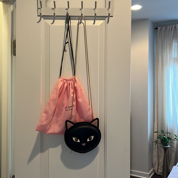 Kate Spade - Meow Cat Crossbody Bag Purse Leather - Picture 2 of 4
